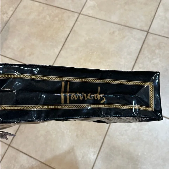 Harrod's London Elevators Shopping Tote Bag Purse - Picture 6 of 7